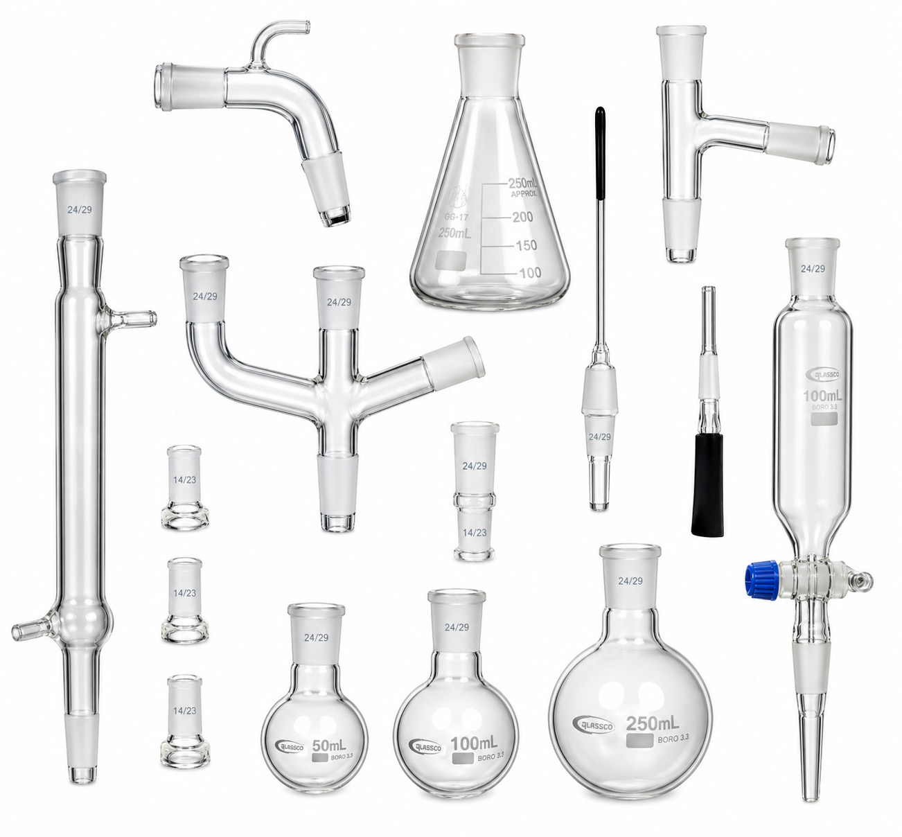Matériel de chimie