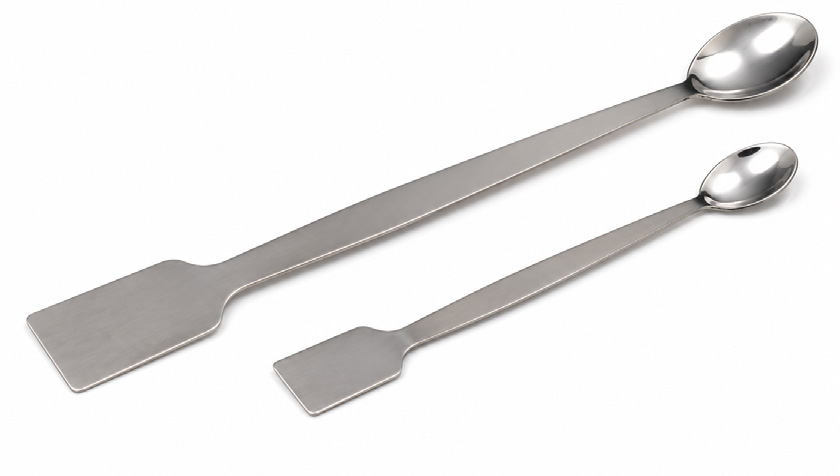 Spatule double en inox