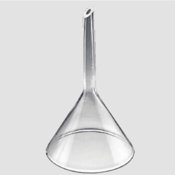 Entonnoir en verre boro