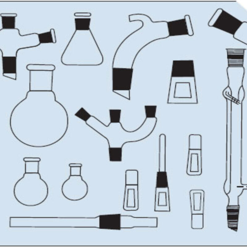 Kit de verrerie pour du chimie organique
