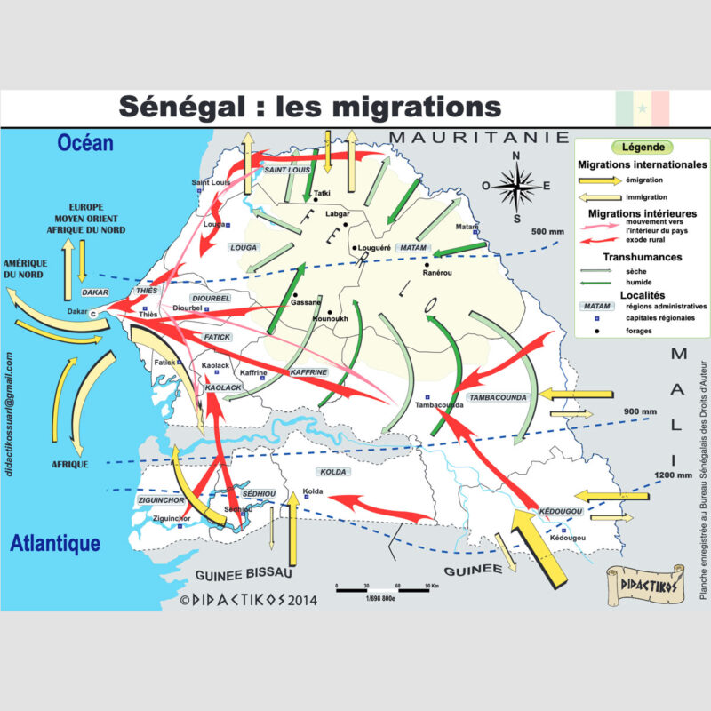 Sénégal : les migrations
