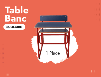 table banc 1 place